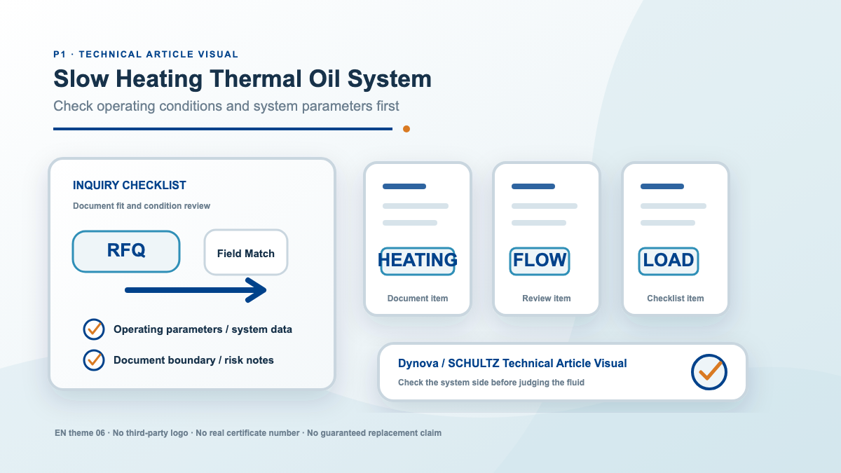 Why Is a High Temperature Heat Transfer Fluid System Heating Up Slowly?